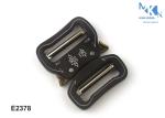 High Strength Pull Clasp Belt Buckle / 10mm Thickness Metal Strap Buckles