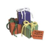 FSC Certification Jewelry Packaging Boxes With Paper Tag And Ribbon