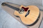 Wholesale- Factory custom 41'' 20 frets 916 cutaway body natural wood color