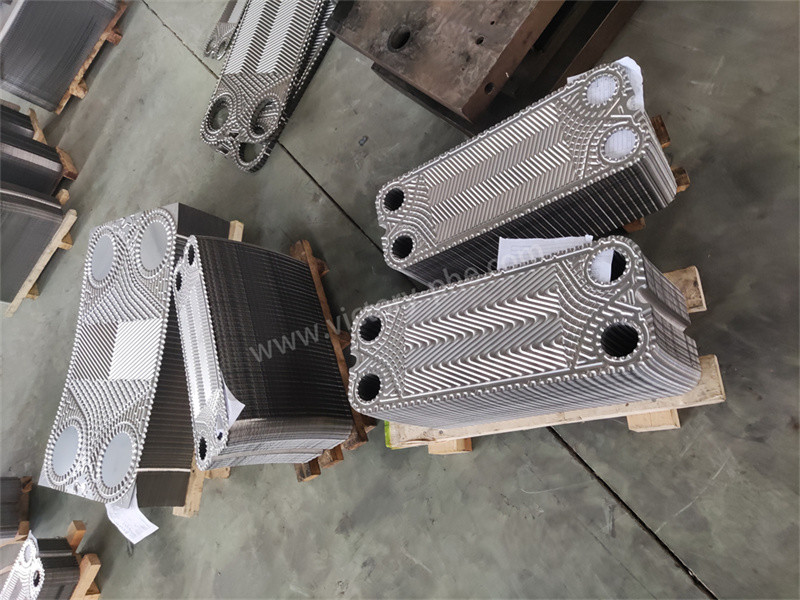 Gasketed Heat Exchanger Plate Replacement 0.5mm High Thermal Conductivity