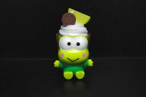 Quality Frog Ice-cream Cup Custom Plastic Toys 80 - 90 Degree Sale In Shop For Children wholesale