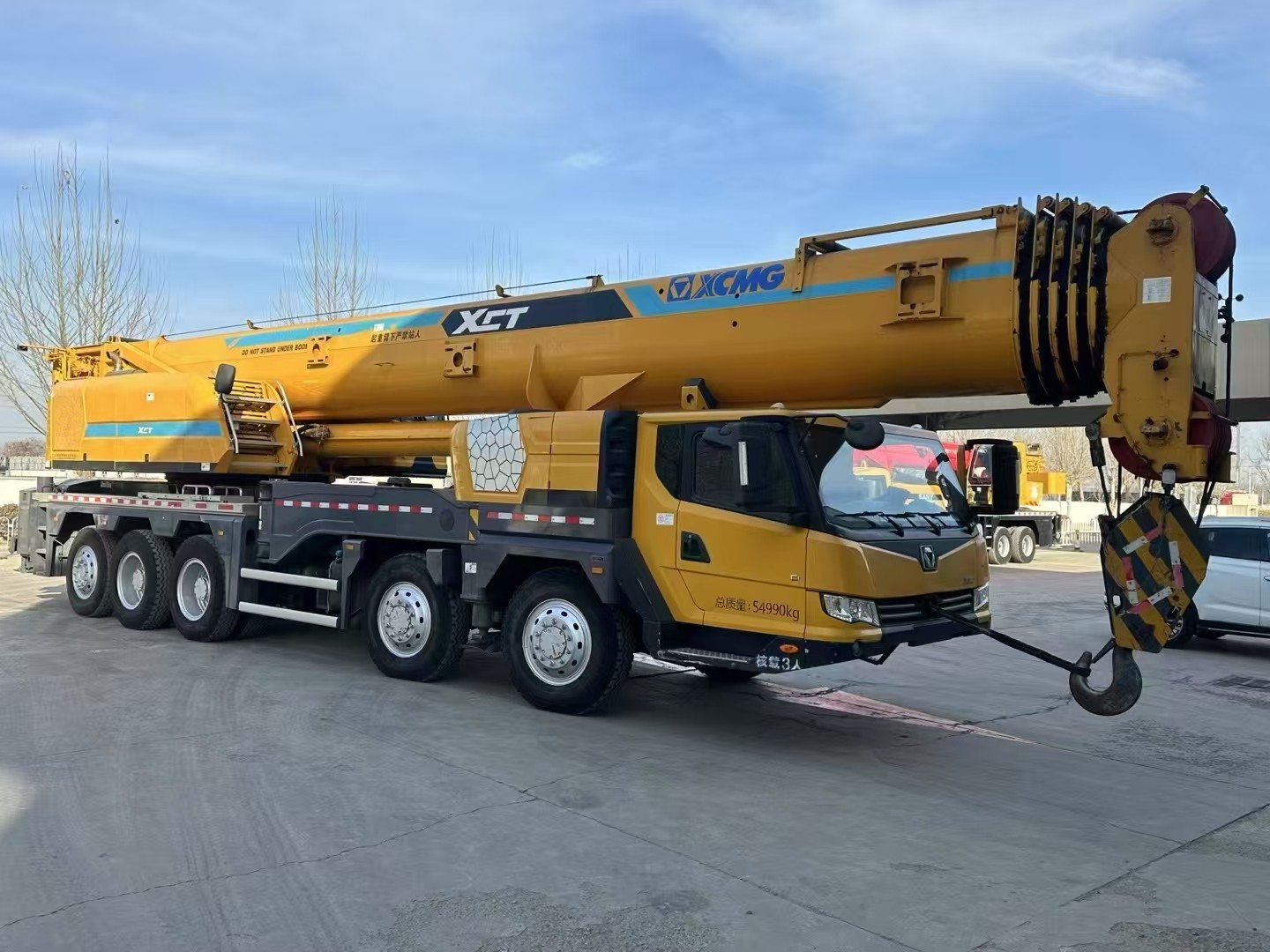 2020 year XC MG Mobile Truck Crane 100 Tons XCT100 For Sale