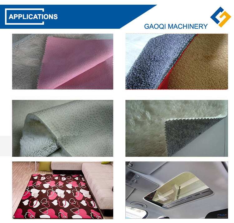 Plastic Packaging Material Electric Driven PLC Control Car Seat Flame Laminating Machine