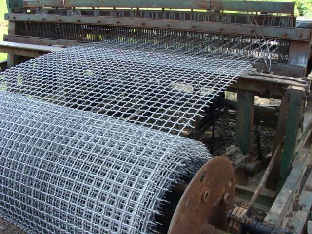 304 stainless steel crimped wire mesh for coal mines/3x3 stainless steel crimped wire mesh