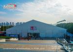 50m Width Aluminum Frame Outdoor Event Tents For Exhibition TUV CFM IFAI