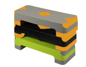 Quality W28CM 100mm Aerobic Step Board Training Mobility Risers For Step Platform Gym wholesale