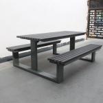 Outdoor Furniture Recycled Plastic Wood Picnic Table And Benches Garden Table