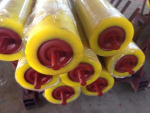 Quality Hot Sell Wear Resistant Belt Conveyor Rubber Coated Rollers wholesale