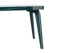 Modern Solid Wood Marble Rock Slate Dining Table