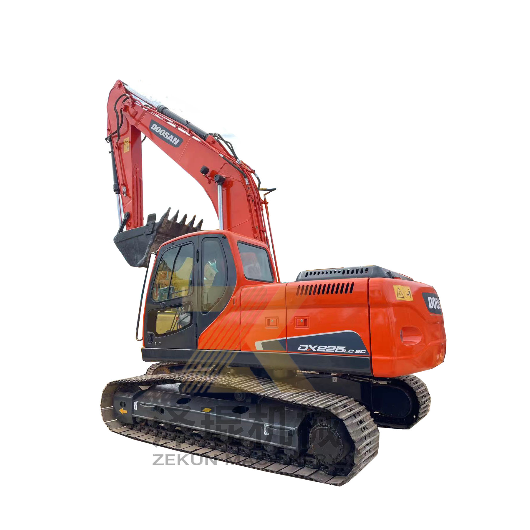 Used Doosan DX225-7 DX225-9 Excavator 23Ton with 0.92m³ Bucket