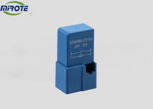 Quality 20a Blue Cover Car Air Conditioner Relay , 4 Ways For DongFeng Car 25230-79945 wholesale