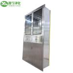 Glass Door Stainless Steel Medical Cabinet for Pharmaceutical Industry
