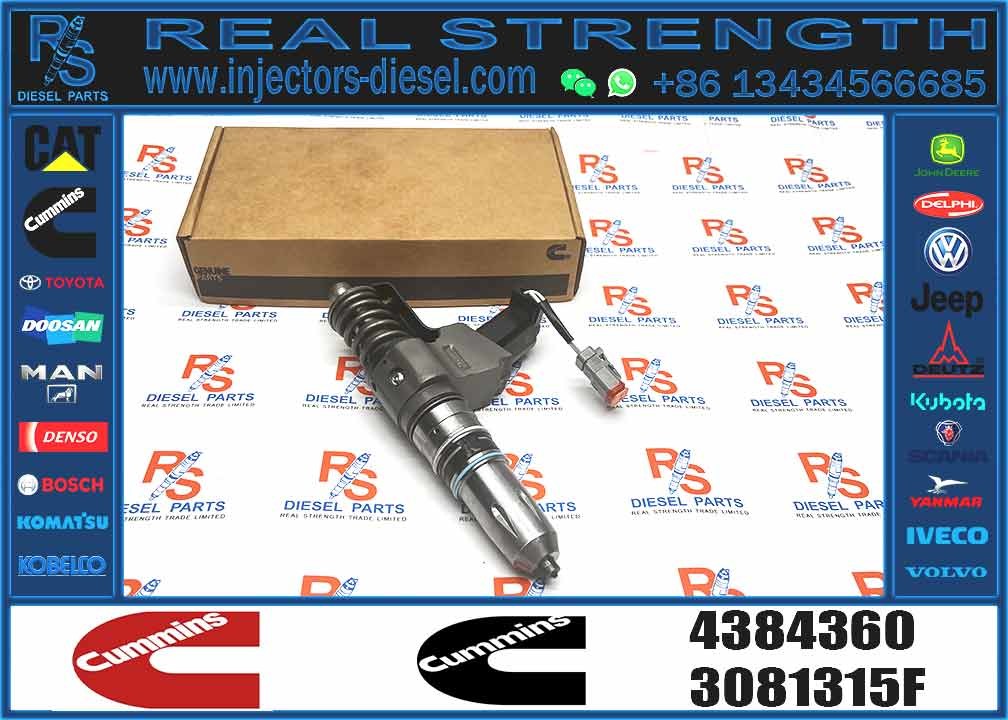 High Quality 4384360 Common Rail Injector 4384360 Auto Parts Injector