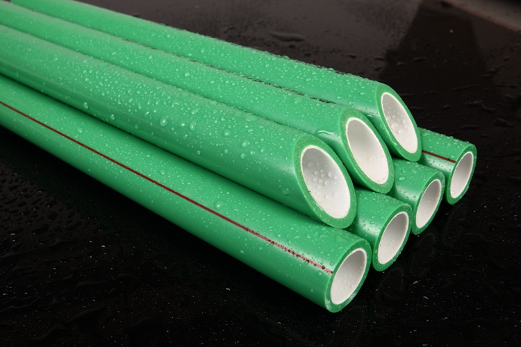 Polypropylene Random Copolymer PPR Pipe Tee Pipe Fittings Coupling For Hot Water Plumbing