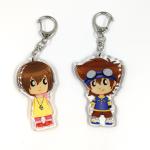 Customize Printed Logo Epoxy Resin Glitter Sparkle Cute Anime Transparent