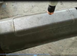 Quality CNC Light Pole Door Cutting Machine Max Diameter 350mm Max Cutting Length 2000mm wholesale