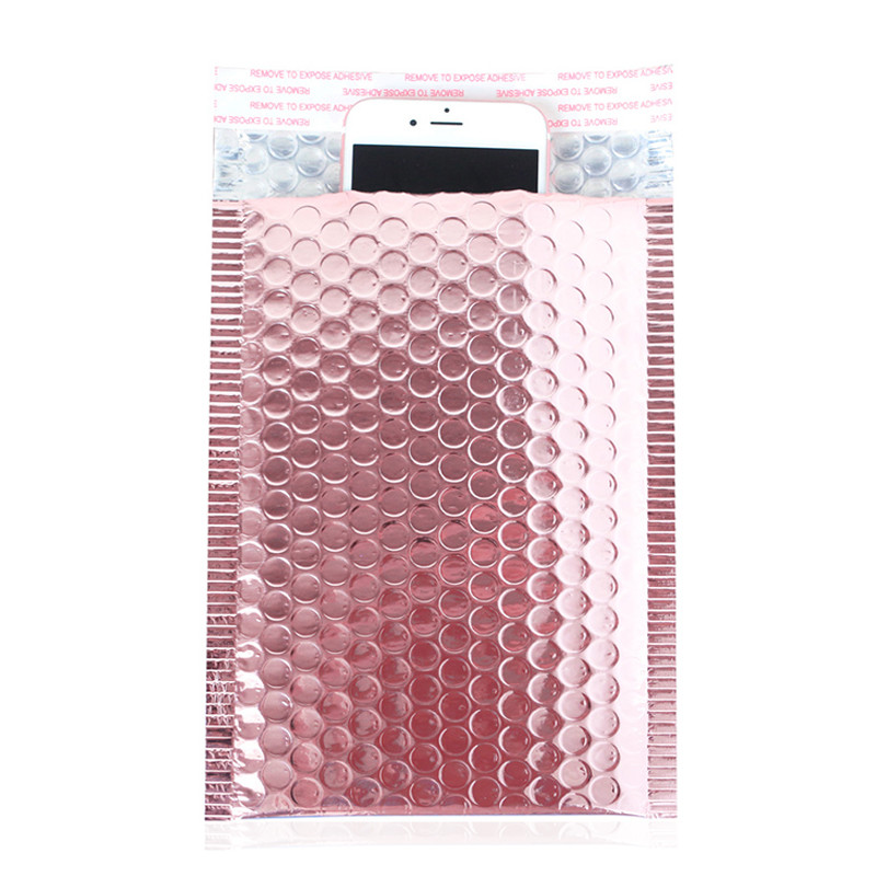 Personalized Pearlescent Film Poly Bubble Mailers Offset Printing