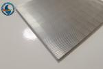 Stainless Steel 316L Slot 0.02mm Wedge Wire Screen Panels
