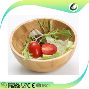 Quality 2016 new organic bamboo salad bowl wholesale