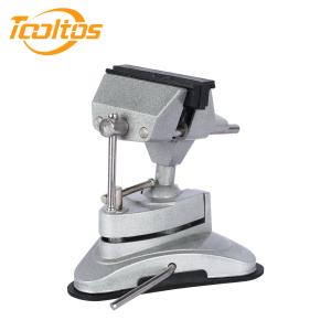 Quality Tooltos 360° Silver Rotating Vacuum Bench Vise For Jewelry wholesale