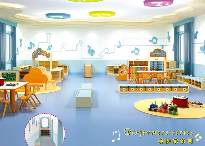 Classroom Kindergarten School Furniture Fine Workmanship Imported PP Plastic