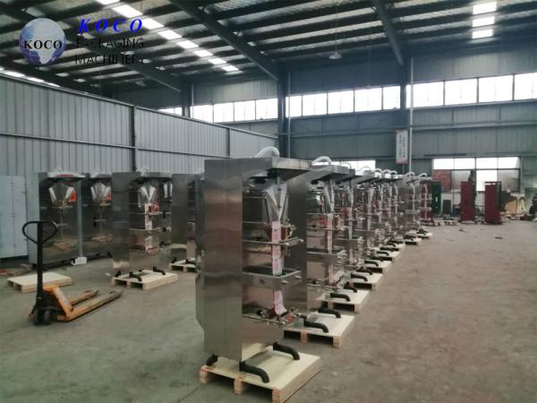 500KG Plastic Bag Juice Automatic Filling Machine For Liquid