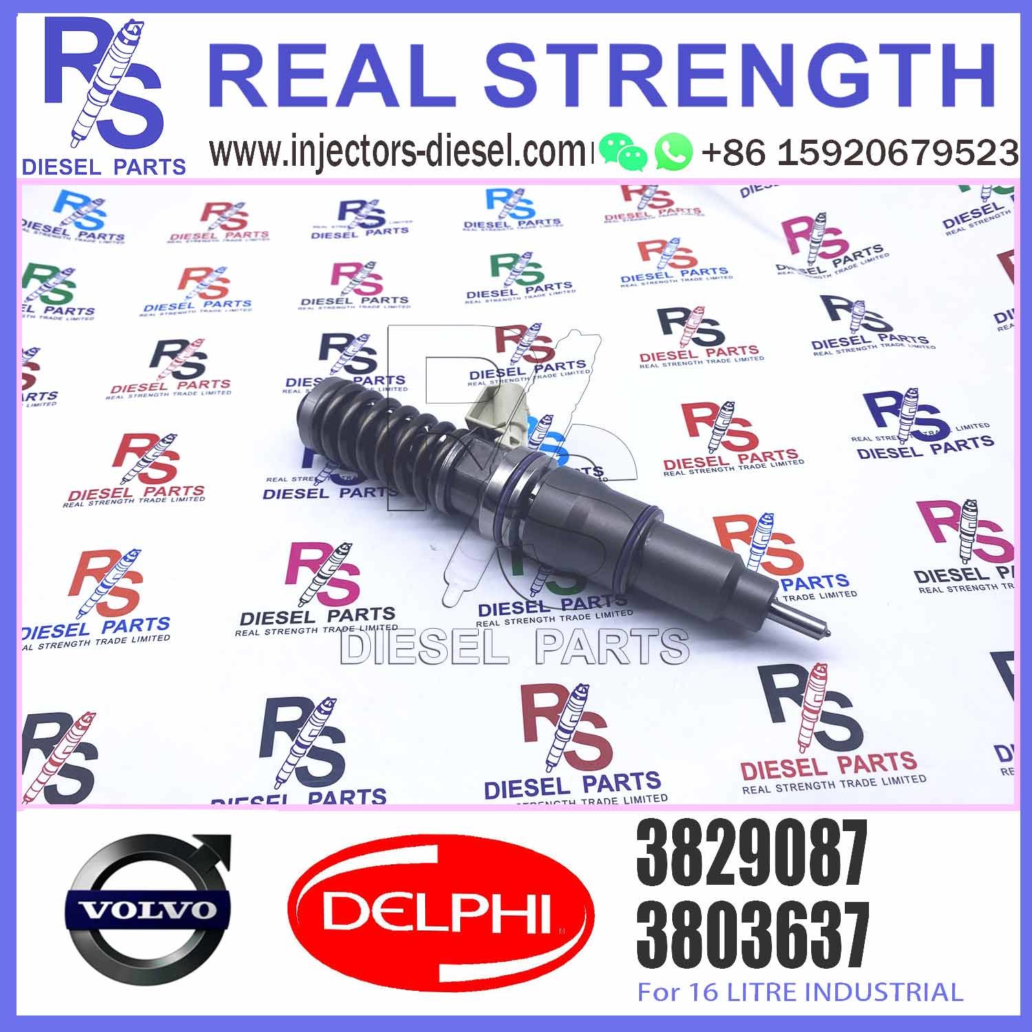 Diesel engine fuel injector 3829087 common rail injector nozzle 3829087 for diesel engine
