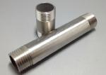 Seamless Stainless Steel Threaded Pipe , 24mm ASTM A312 Round Seamless Stainless