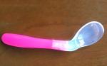 Colorful Flexible Silicone Baby Products , Silicone Spoon For Baby With BPA Free
