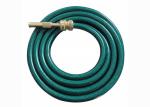 Green Flexible Garden PVC Hose Water Pipe Hose With Brass Connector