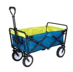 Steel Folding Outdoor Utility Wagon Multipurpose Trolley For Camping