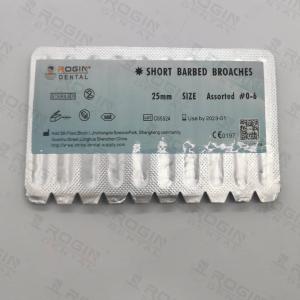 Quality Stainless Steel Barbed Broaches Dental Endo Files With An Optional Sterilization wholesale