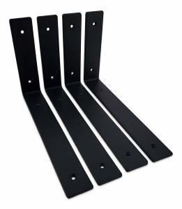 Quality Standard L Brackets for Heavy Duty Industrial Forged Steel Iron Floating Shelves wholesale