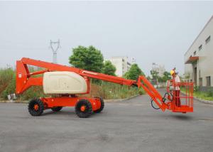 Quality Hydraulic 20M Articulated Boom Cherry Picker Lift With Cummins Engine 180° Platform Rotation wholesale