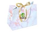 Luxury Retail Paper Handle Shopping Bags With Rope Handle Coated Paper Material