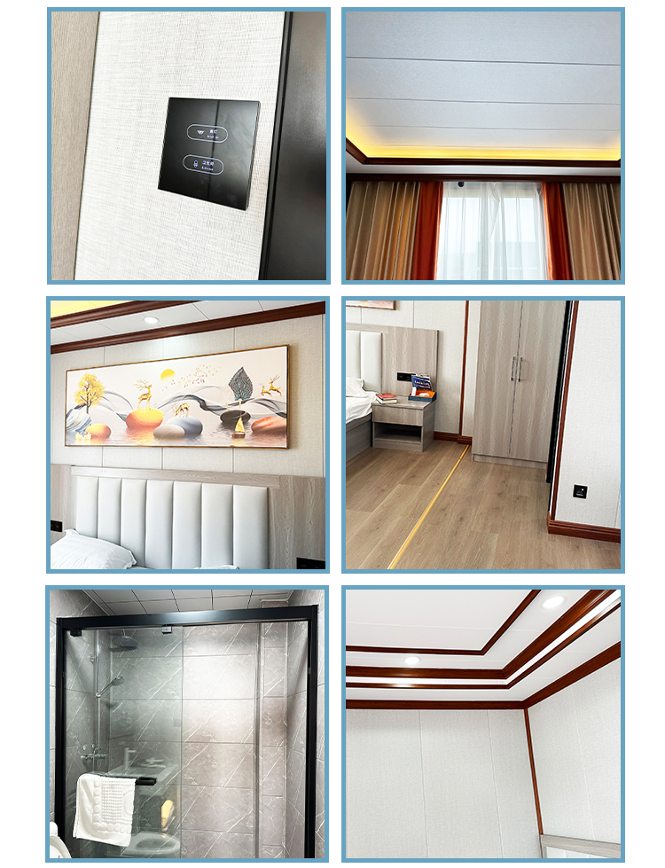 Quick Assembly Detachable Container Prefab House Sustainable Bedrooms for Holiday Home