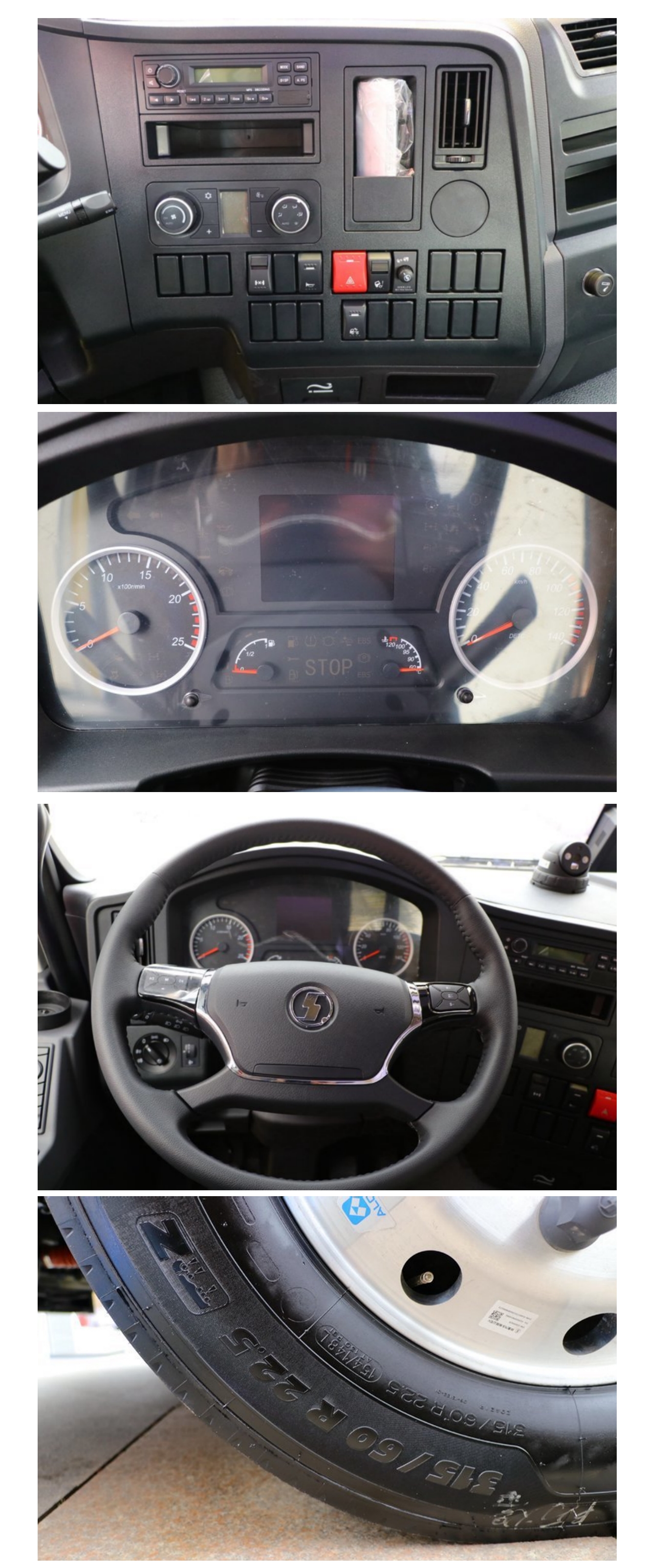 Touch Screen SHACMAN X3000 Tractor Truck Head Within Your Budget for Hazardous Chemicals Transportation