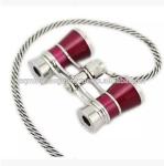Elegant Metal Binoculars Opera Glasses 3x25 Roof Prism Type