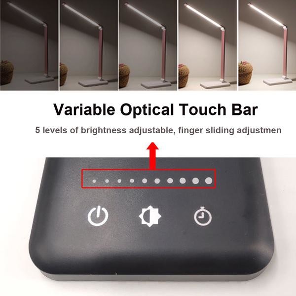 Qi Standard Foldable 5V Led Desk Lamp Wireless Charger