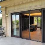 Modern Style Custom Fly Screen Door For Backyard Or Balcony Indoor Outdoor