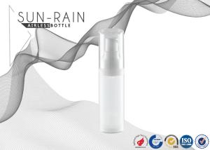 Quality PP Airless Pump bottle 30ml custom color AS cap airless lotion bottles SR-2180A wholesale