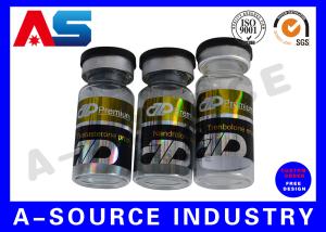 Quality Organic Adhesive 10ml Vial Labels Vitamin Bottle Label Hot Foil Embossing medicine bottle label wholesale
