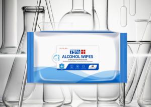 Quality Deep Sterilization Alcohol Disinfectant Wipes Efective Sterilization Rate 99.99% wholesale