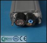 Flat Elevator Cable with Coaxial Cable, Traveling Cable, Flexible Cable