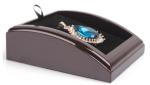 Chain Pendant Jewelry Display Stands Eco Friendly PU Leather Material
