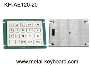 Quality Custom Layout 20 Keys Metal Numeric Keypad for Self - Service Kiosk wholesale