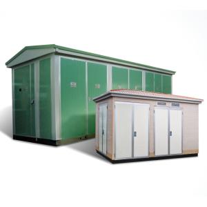 Quality Pad-mounted substation ZBW Prefabricated Electrical Substation Box 30 - 1000KVA Capacity Customized Color wholesale