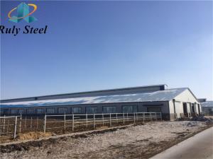 Quality Prefab H-Beam Steel Structure Poultry House Sandwich Panel Insulation wholesale