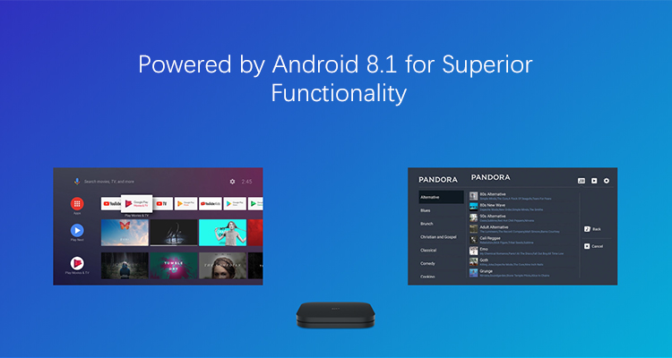 New Generation Xiaomi Mi Smart TV Box S 4K Quad Core Android 8.1 Set Top Box Smart TV Box Android