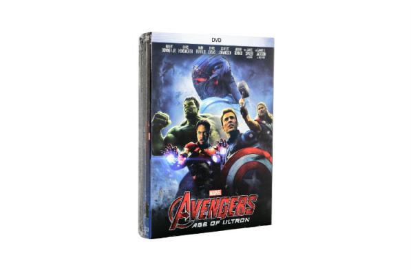 Free DHL Shipping@HOT Classic and New Movie DVD The Avengers 1-2 Complete